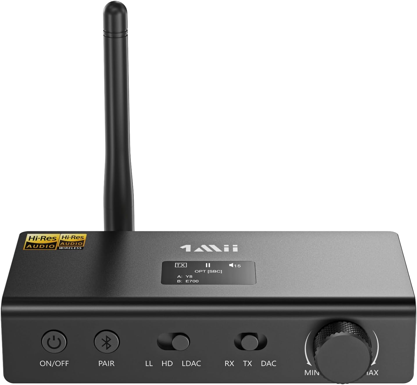 【新品未開封】1Mii  B06HD+ Amazon.co.jp: 1Mii Bluetooth レシーバー LDAC & APTX HD